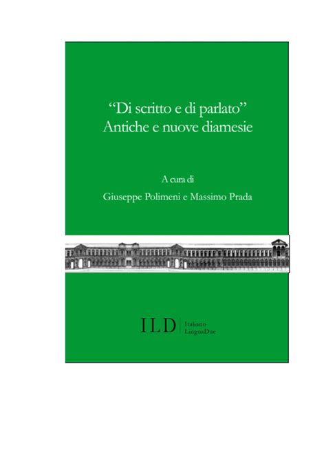 polimeni prada unimi programma|“DI SCRITTO E DI PARLATO ANTICHE E NUOVE .